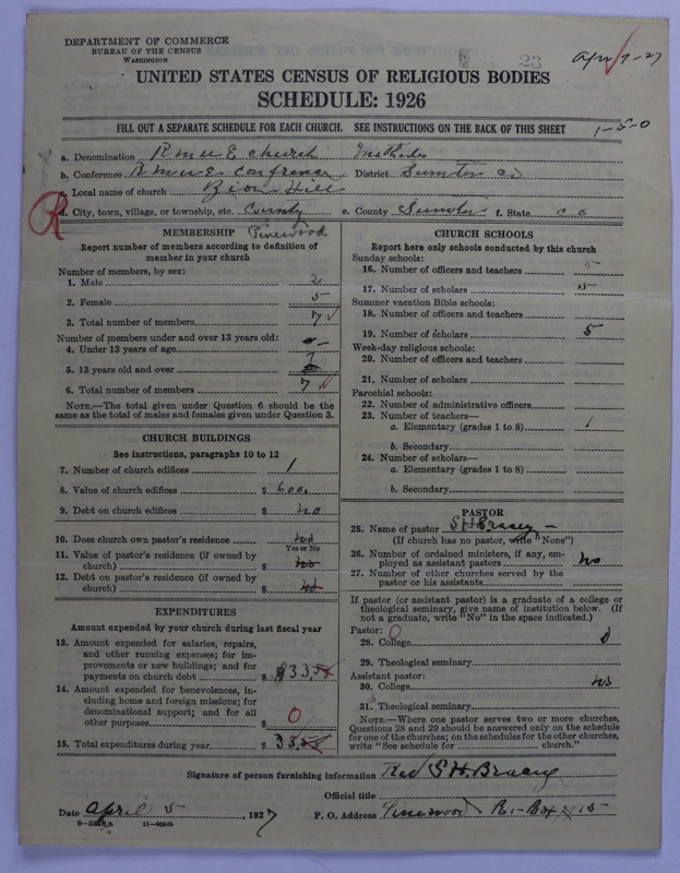 Scan of Reformed Methodist Union Episcopal Church: 23