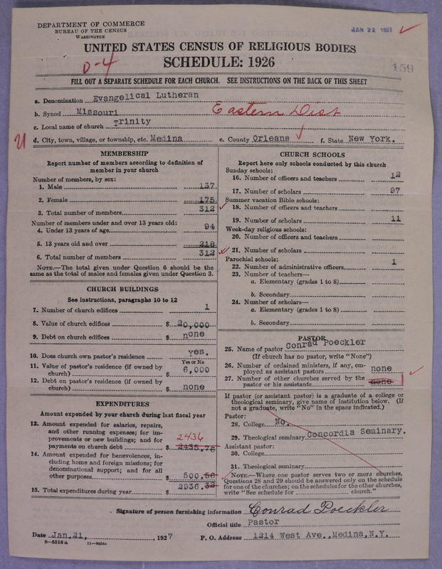 Scan of Evangelical Lutheran Synodical Conference of America: Evangelical Lutheran Synod of Missouri, Ohio, and Other States: 159