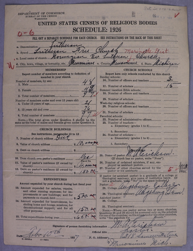 Scan of Lutheran Free Church: 6
