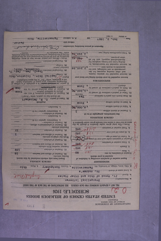 Scan of Synod of the Reformed Presbyterian Church of North America: 199