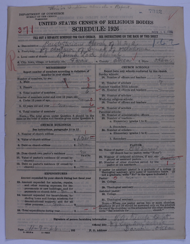 Scan of Presbyterian Church in the United States of America: 7312