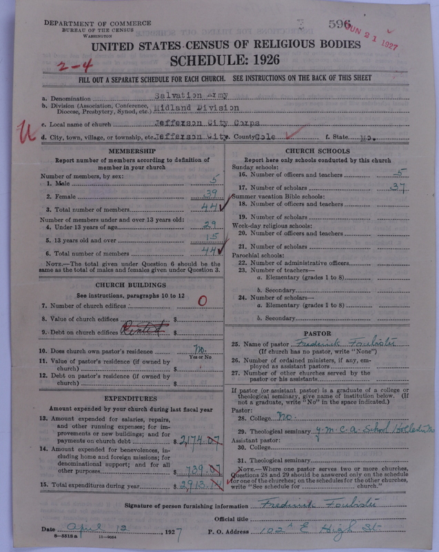 Scan of Salvation Army: 596