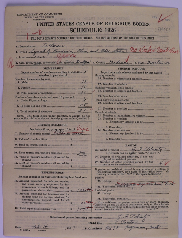 Scan of Evangelical Lutheran Synodical Conference of America: Evangelical Lutheran Synod of Missouri, Ohio, and Other States: 3492