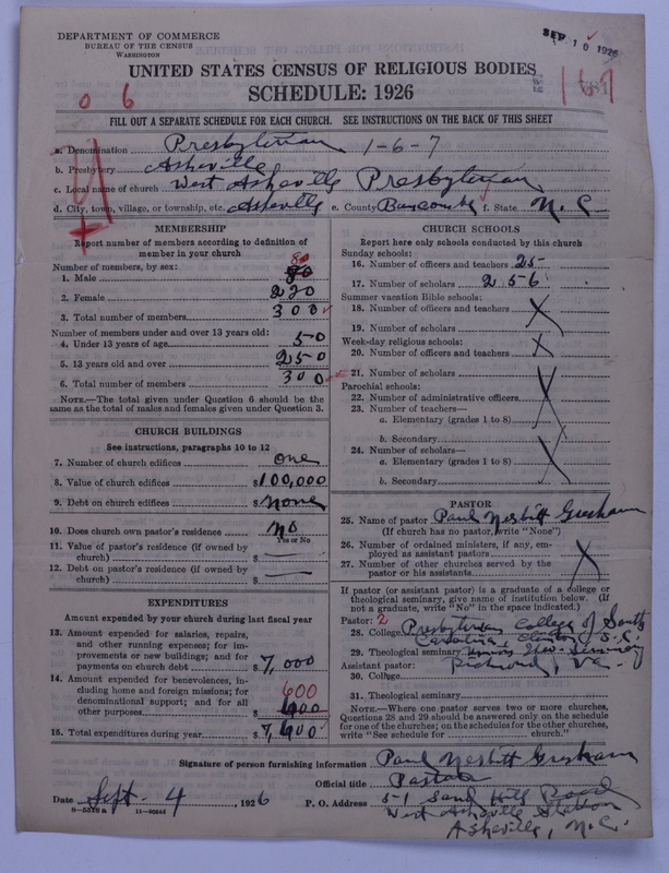 Scan of Presbyterian Church in the United States: 781