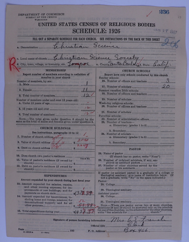 Scan of Church of Christ, Scientist: 236