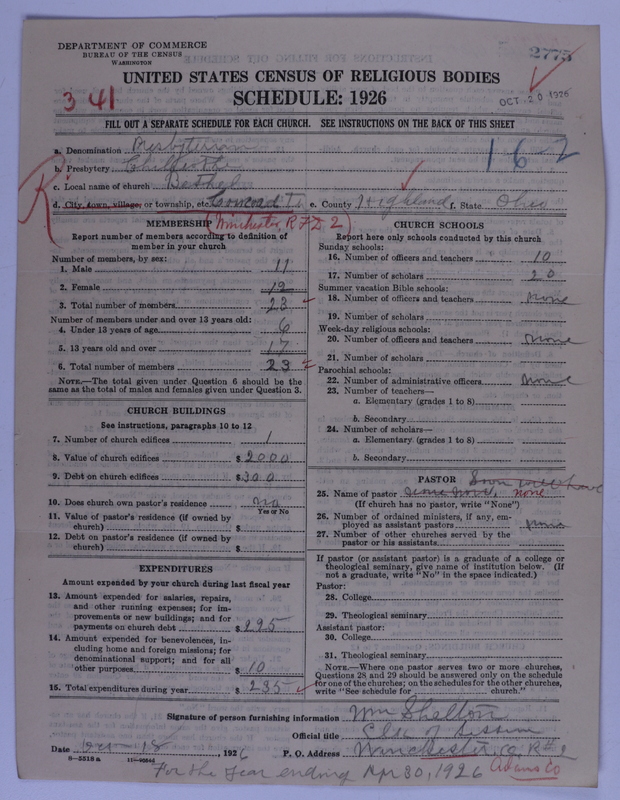 Scan of Presbyterian Church in the United States of America: 2775