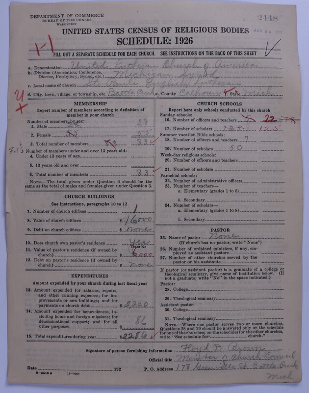 Scan of United Lutheran Church in America: 2448