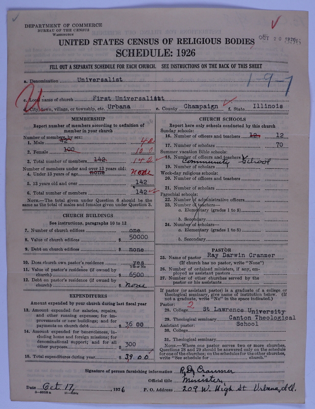 Scan of Universalist Church: 356