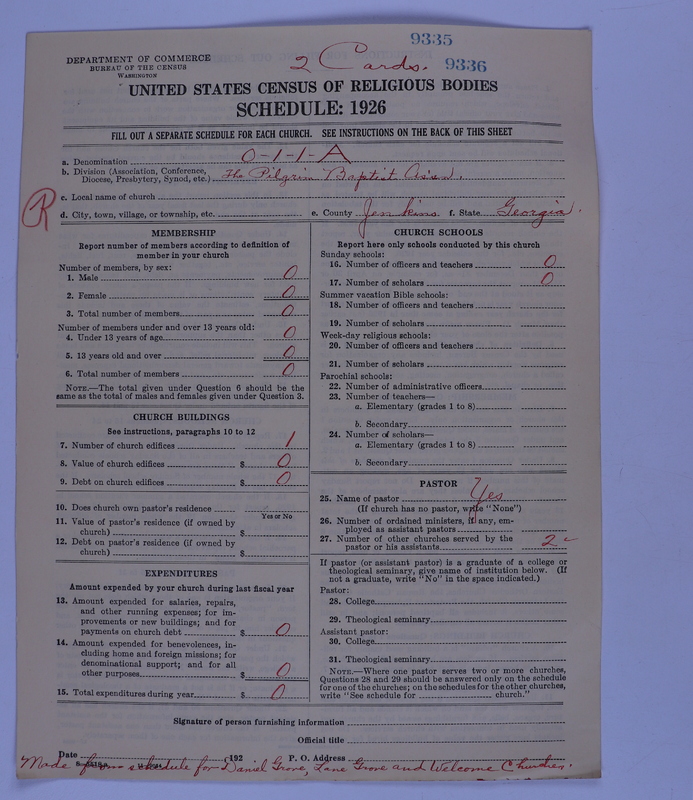 Scan of Negro Baptists: 9335