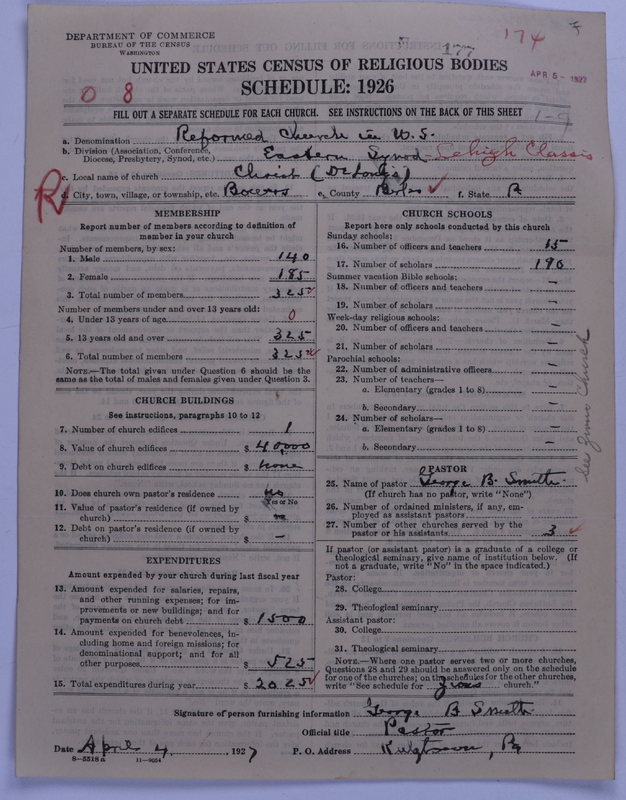Scan of Reformed Church in the United States: 177