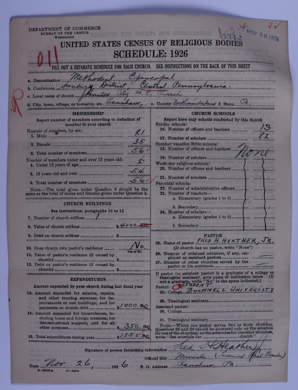 Scan of Methodist Episcopal Church: 5342