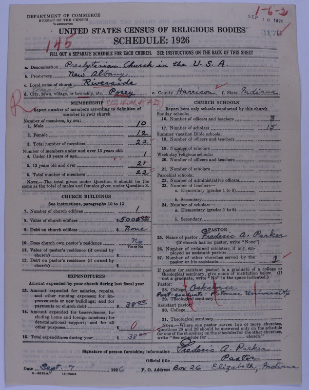 Scan of Presbyterian Church in the United States of America: 3176