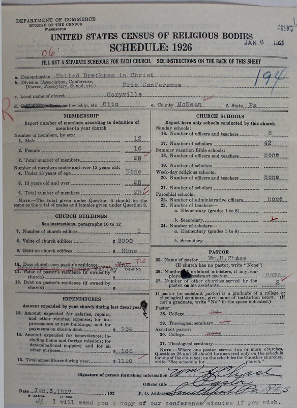 Scan of Church of the United Brethren in Christ: 397
