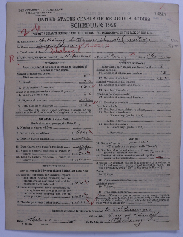 Scan of United Lutheran Church in America: 1493