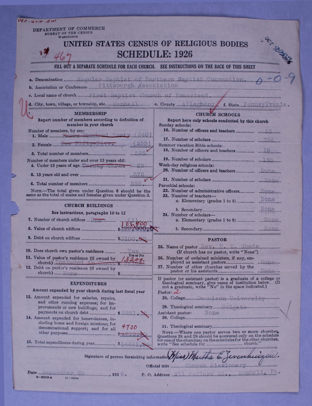 Scan of Northern Baptist Convention: 2263