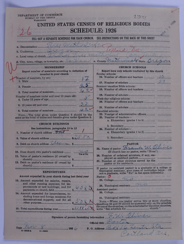 Scan of Free Methodist Church of North America: 1302
