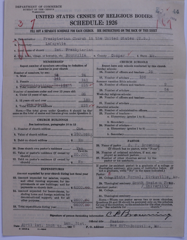 Scan of Presbyterian Church in the United States: 44