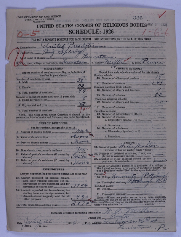 Scan of United Presbyterian Church of North America: 336