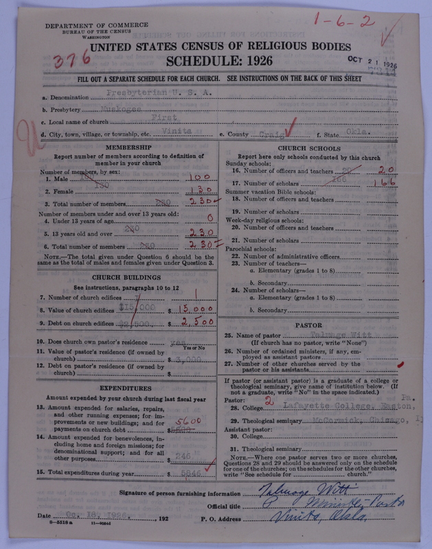 Scan of Presbyterian Church in the United States of America: 7344