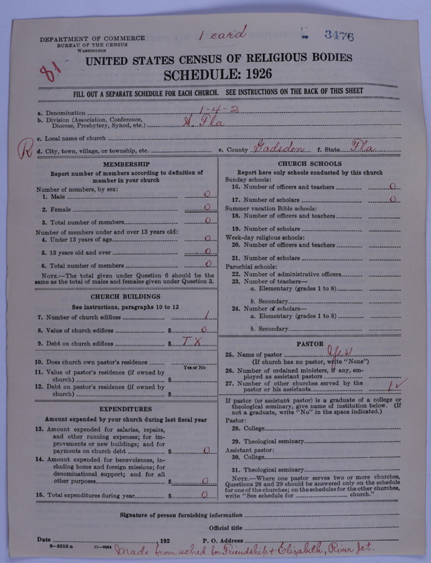 Scan of African Methodist Episcopal Church: 3476