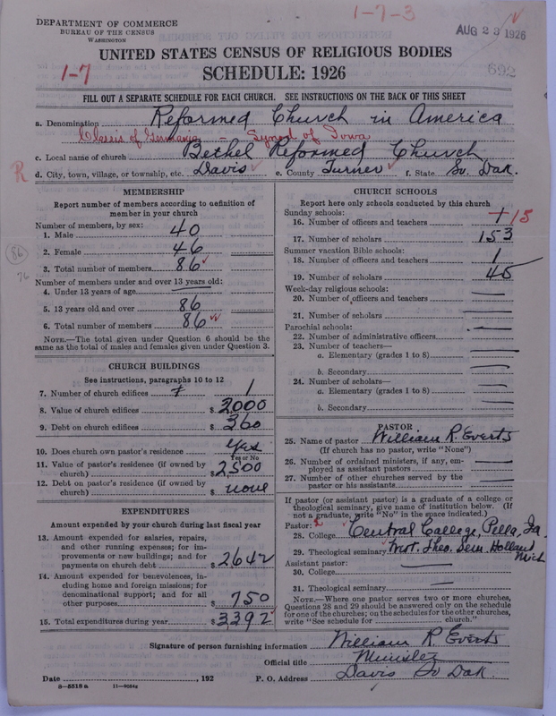 Scan of Reformed Church in America: 692