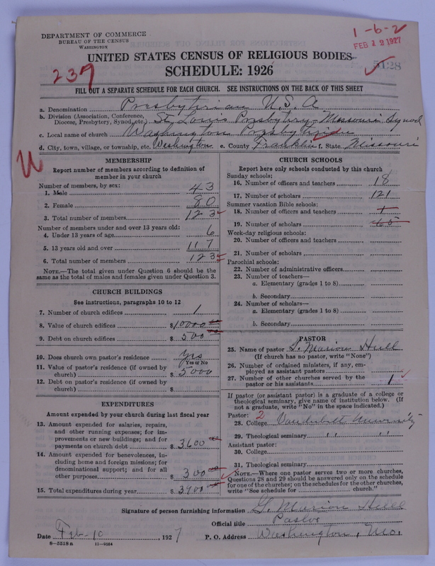 Scan of Presbyterian Church in the United States of America: 5128