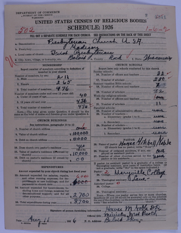Scan of Presbyterian Church in the United States of America: 4341