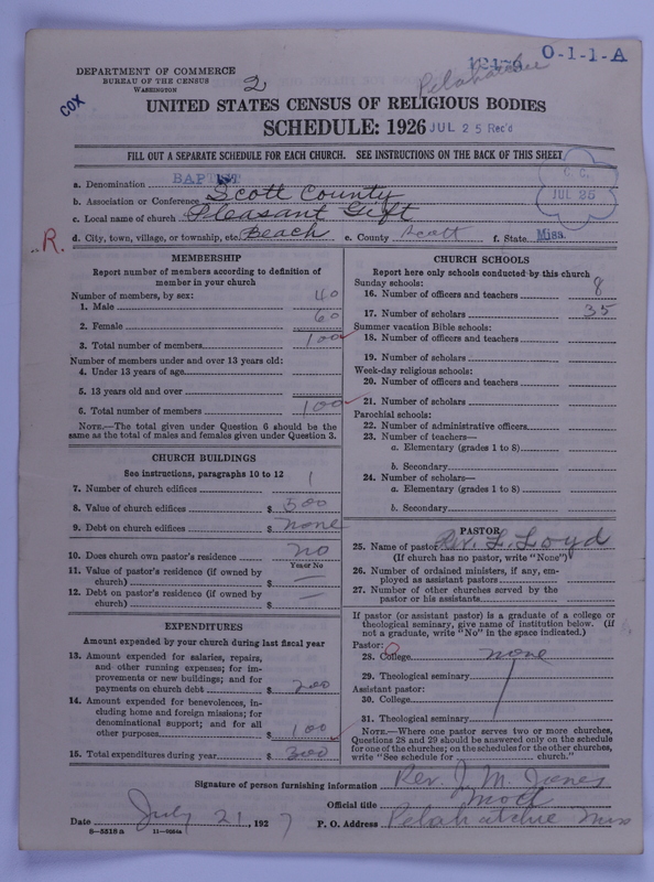 Scan of Negro Baptists: 12479