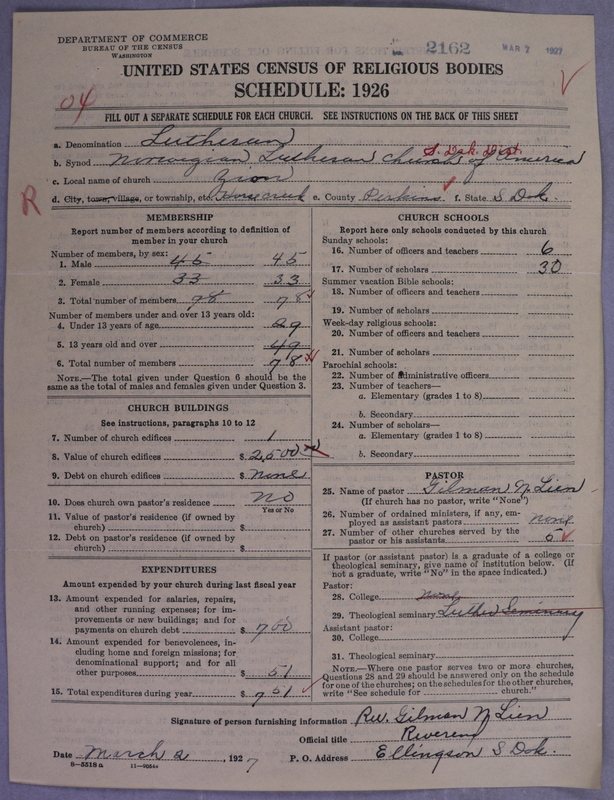 Scan of Norwegian Lutheran Church of America: 2162
