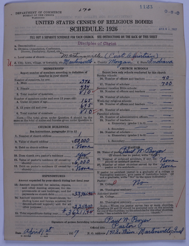 Scan of Disciples of Christ: 1123