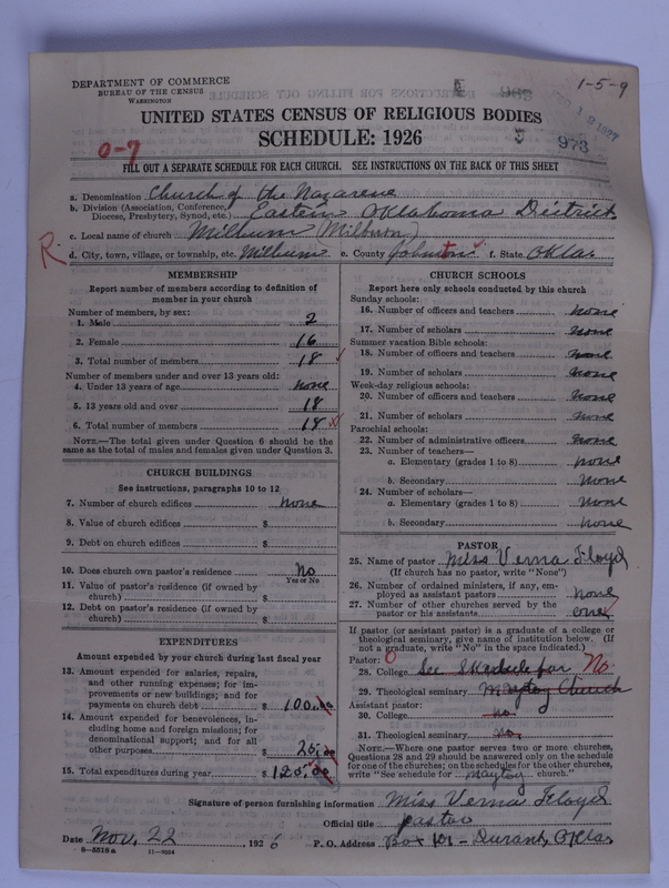 Scan of Church of the Nazarene: 973