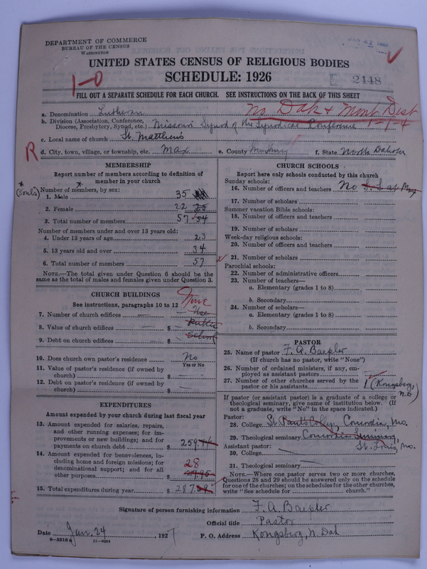Scan of Evangelical Lutheran Synodical Conference of America: Evangelical Lutheran Synod of Missouri, Ohio, and Other States: 2448