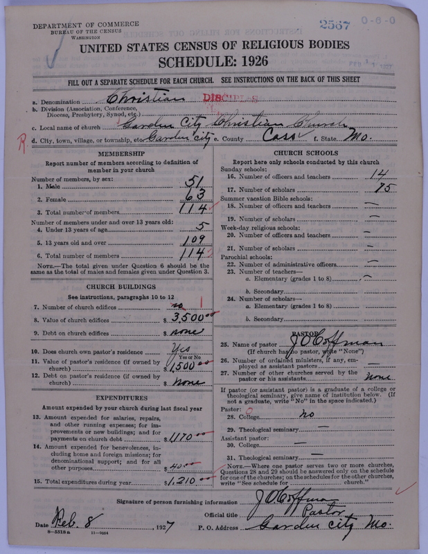 Scan of Disciples of Christ: 2567
