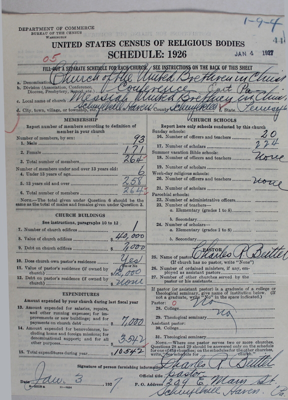 Scan of Church of the United Brethren in Christ: 446