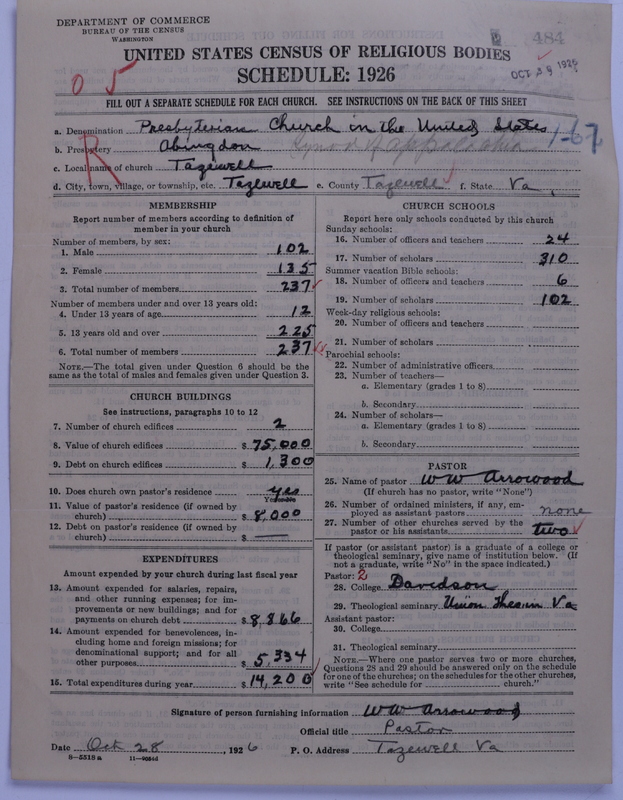 Scan of Presbyterian Church in the United States: 484