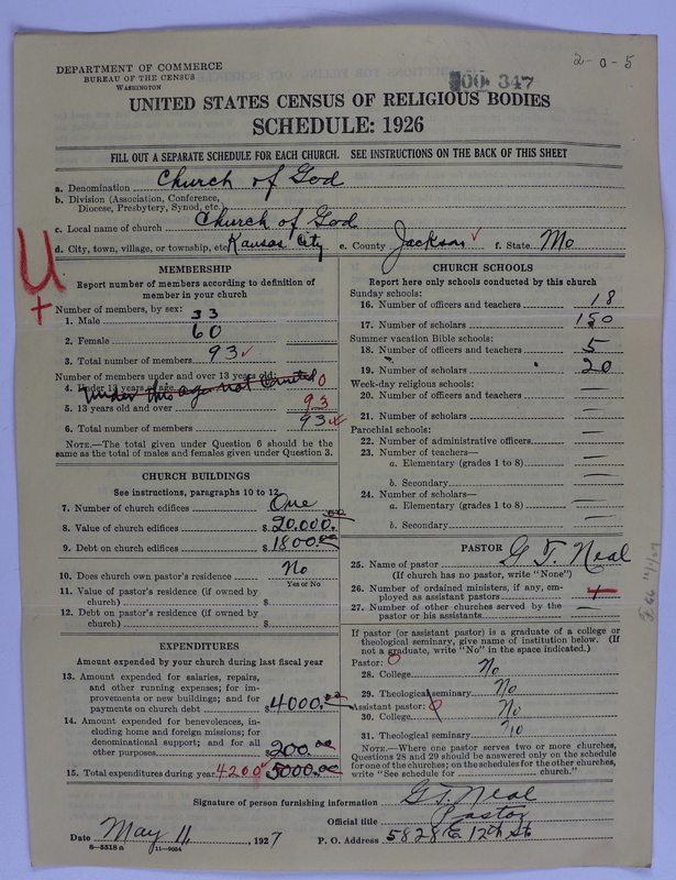 Scan of Church of God (Headquarters, Anderson, Ind.): 347