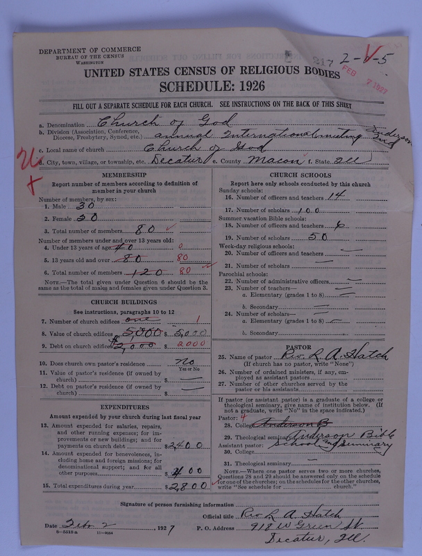 Scan of Church of God (Headquarters, Anderson, Ind.): 217