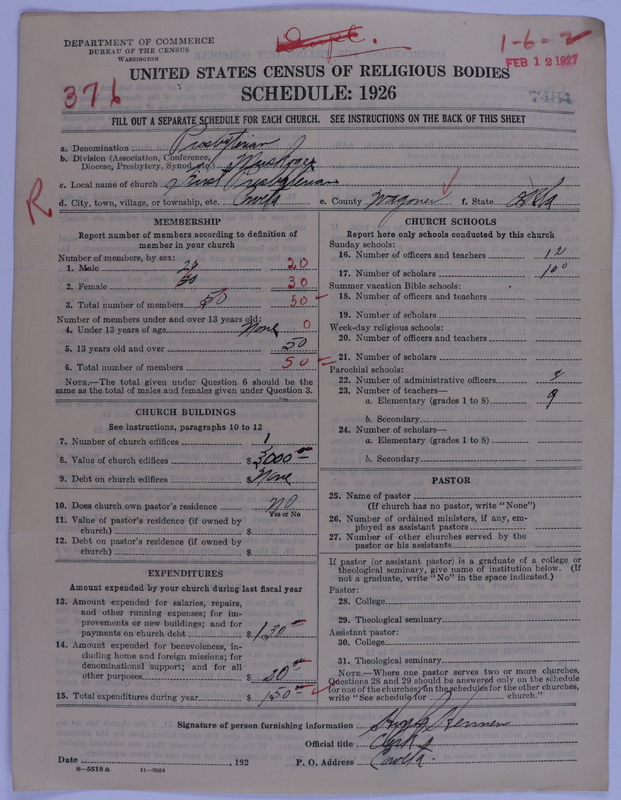 Scan of Presbyterian Church in the United States of America: 7484