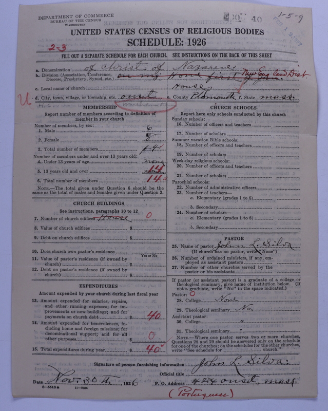 Scan of Church of the Nazarene: 40