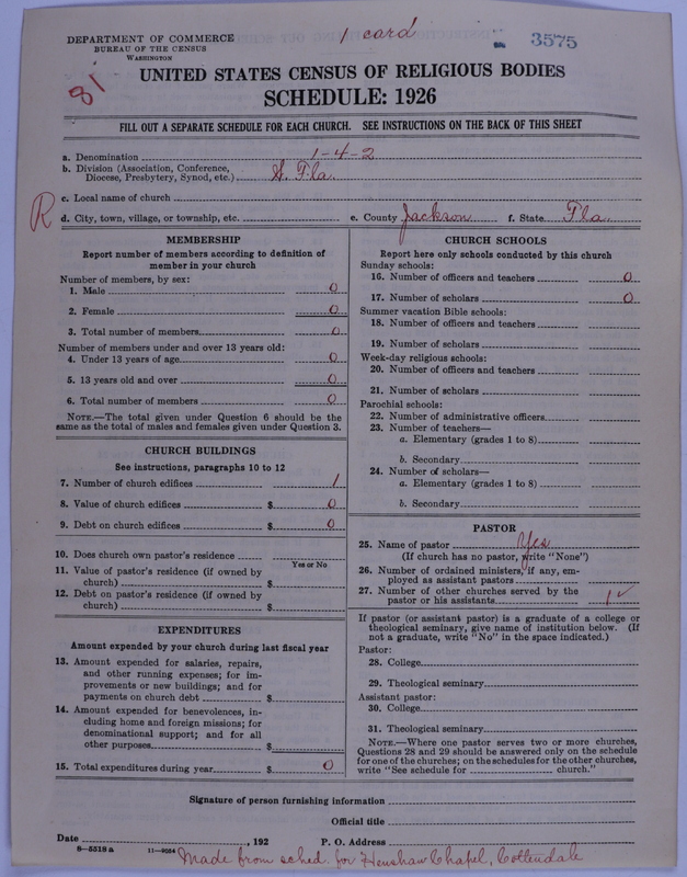 Scan of African Methodist Episcopal Church: 3575