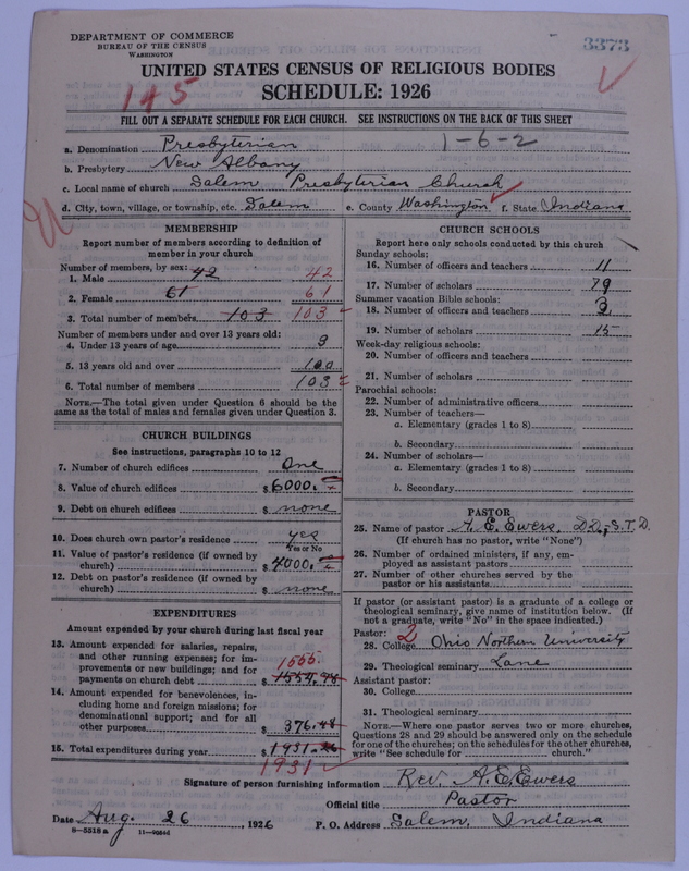 Scan of Presbyterian Church in the United States of America: 3373