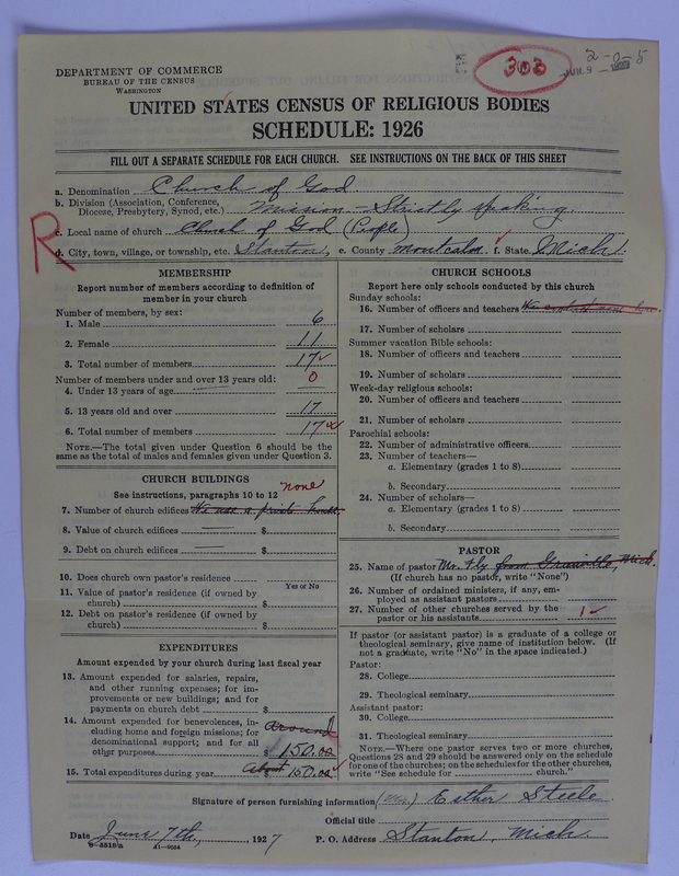 Scan of Church of God (Headquarters, Anderson, Ind.): 303