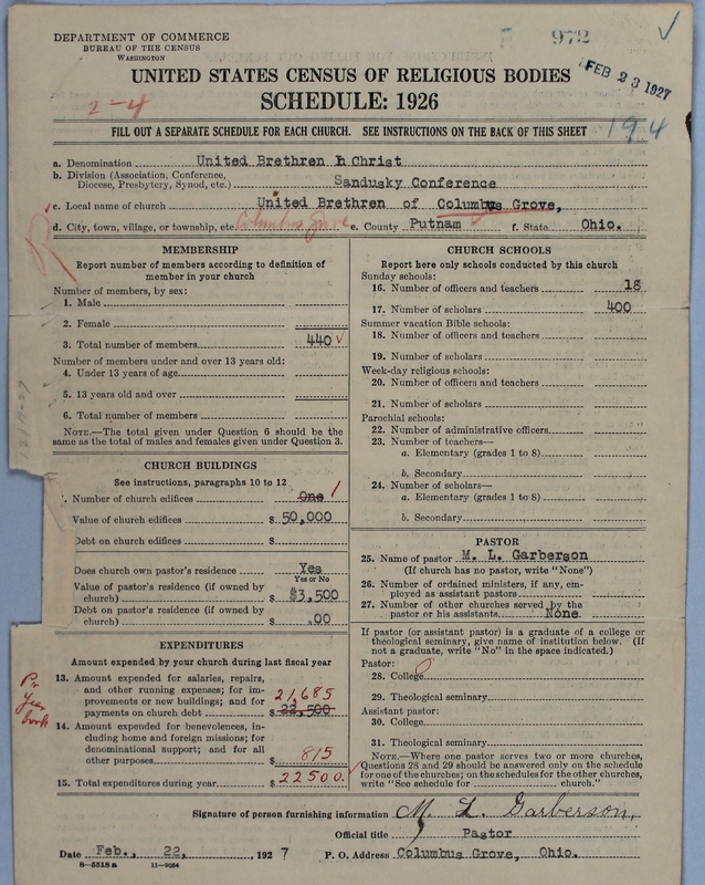 Scan of Church of the United Brethren in Christ: 972