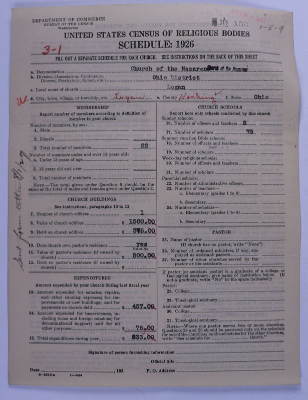 Scan of Church of the Nazarene: 153