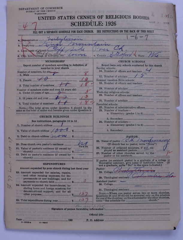 Scan of Presbyterian Church in the United States: 1215