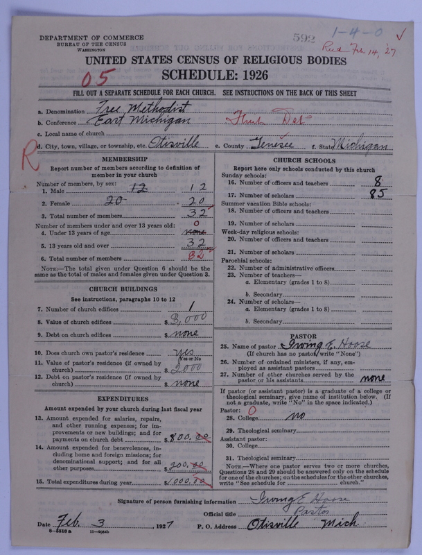 Scan of Free Methodist Church of North America: 592