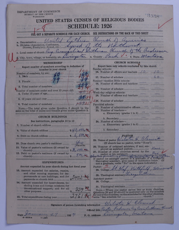 Scan of United Lutheran Church in America: 3538