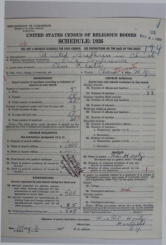 Scan of Church of the United Brethren in Christ: 24