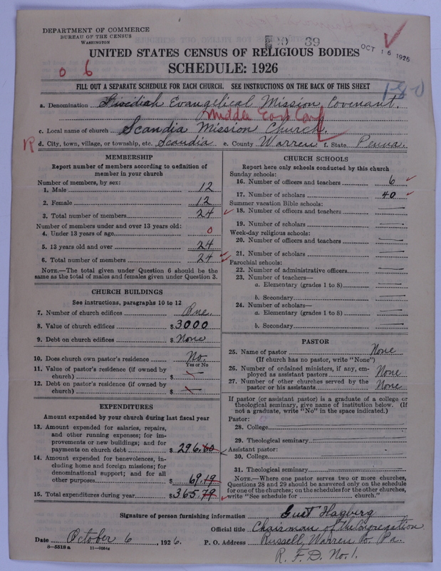 Scan of Swedish Evangelical Mission Covenant of America: 39