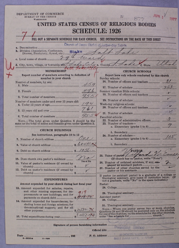 Scan of Church of Jesus Christ of Latter-day Saints: 877